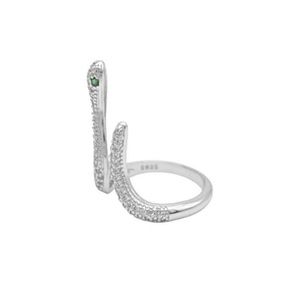 Brand New Gold and Silver Snake Ring
